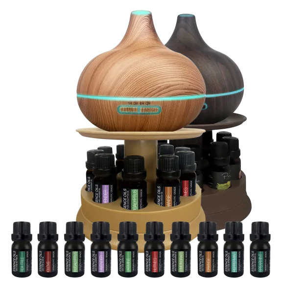 Pure Daily Care Ultimate Aromatherapy Diffuser with 10 Oils and Stand