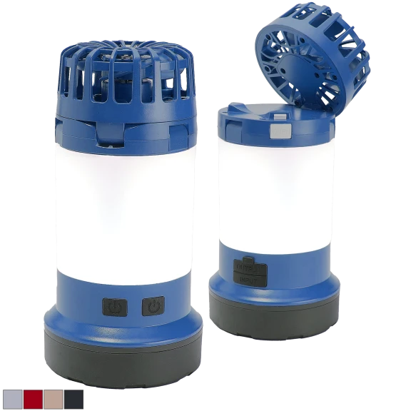 2-Pack: BrightEase Rechargeable Multi-Function Lanterns