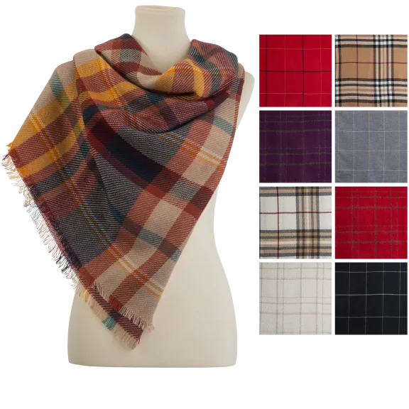 Fraas Square Blanket Wrap Scarf