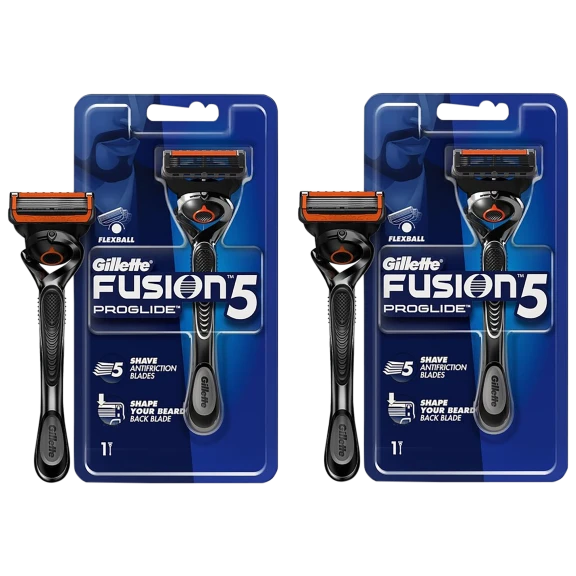 2-Pack: Gillette Fusion5 ProGlide Men's Razors