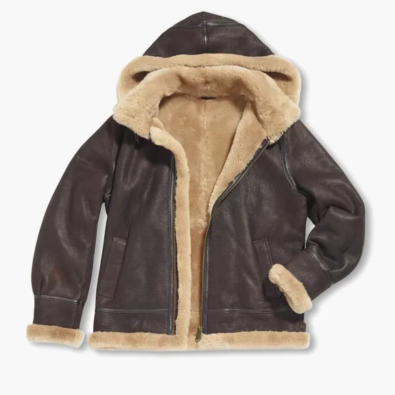 The General's Shearling Bomber Jacket