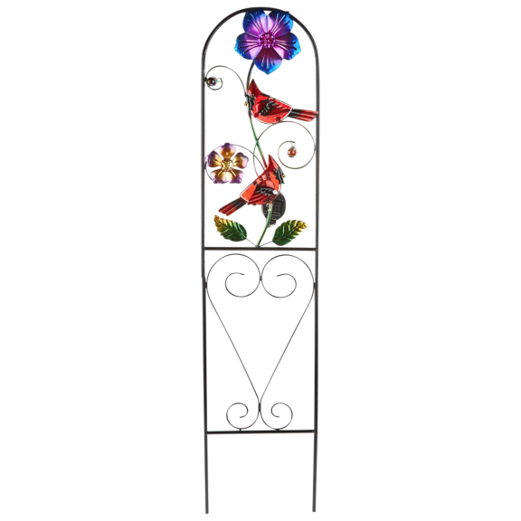 Gb Home & Garden Solar Illuminated Garden Trellis (Cardinal)