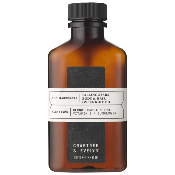 Crabtree & Evelyn The Gardeners Falling Stars Body & Hair Overnight Oil