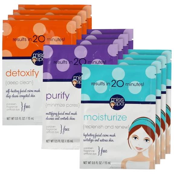 12-Pack: Miss Spa Mask System