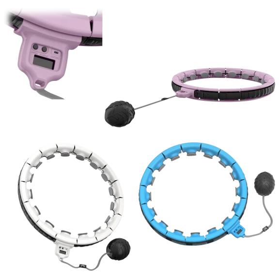 Zunammy Smart Hula Hoop with Digital Timer