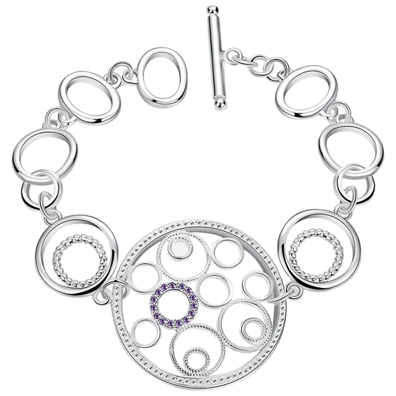 Hollywood Sensation Sterling Silver Bracelet