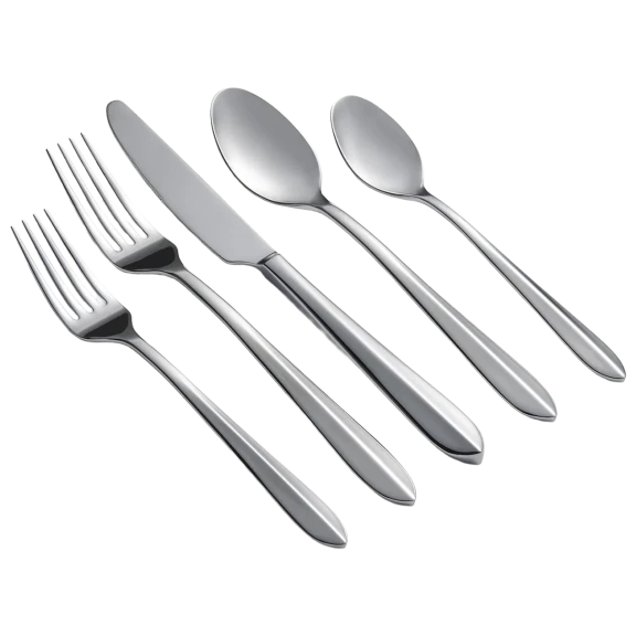 Cambridge Studio 3B Orly 45-Piece 18/10 Flatware Set