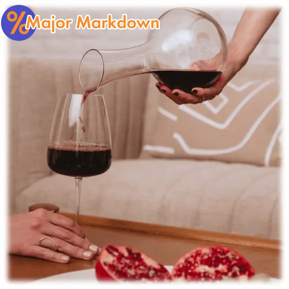 Made In Cookware Hand-Blown Italian Crystal Wine Decanter