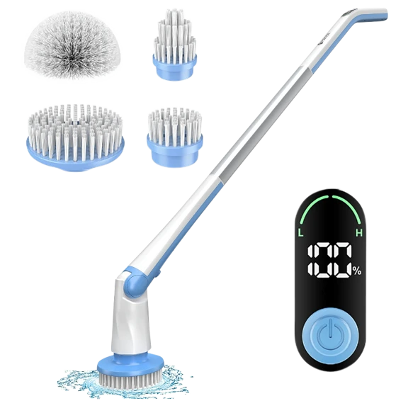 Mibode 4-Piece Electric Spin Scrubber