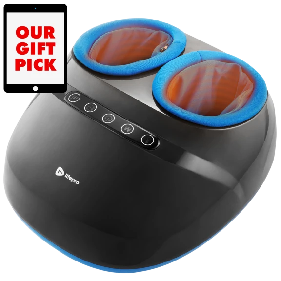 LifePro AcuCare Pro Heating + Air Pressure Foot Massager