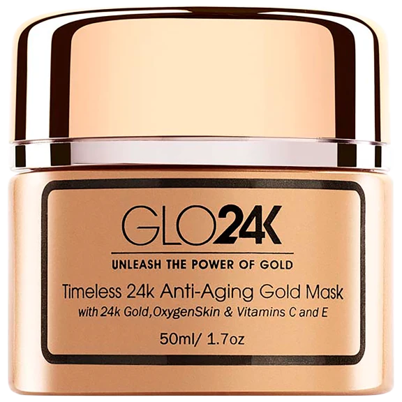 Glo24K Timeless 24k Anti-Aging Gold Mask