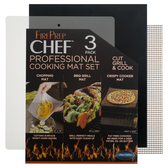 2-Pack: Home Solutions 3pc Professional Cooking Mat Set
