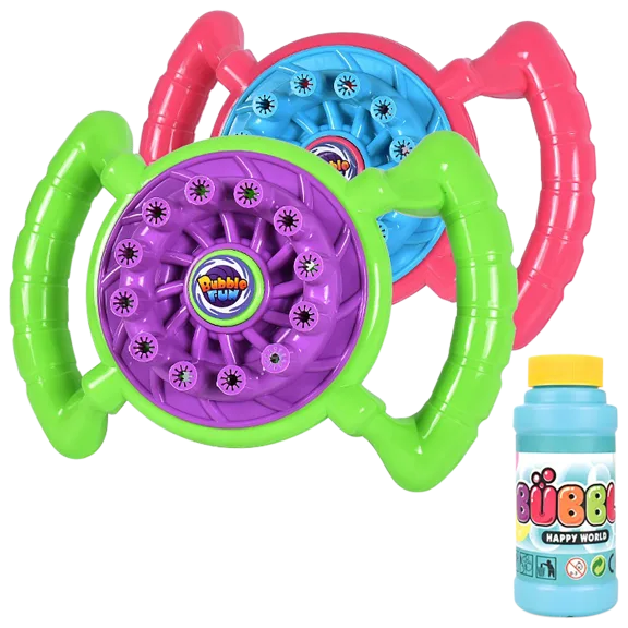 Britenway Bubble Machine Steering Wheel Automatic Bubble Blower Gun