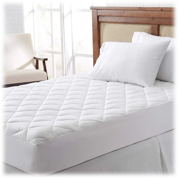 Great Bay Home Extra Plush Cooling Hypoallergenic Mattress Pad