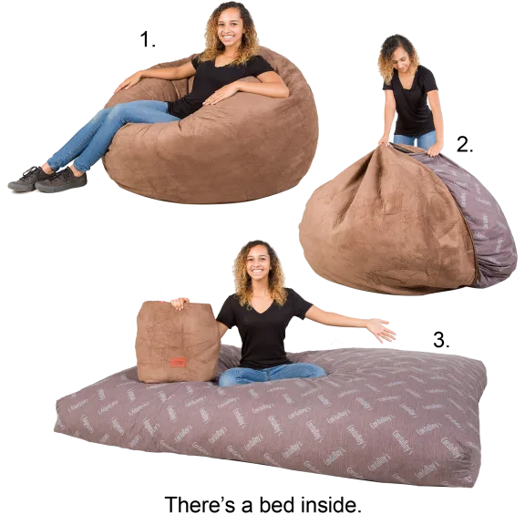 CordaRoy's Convertible Bean Bag Chair / Bed