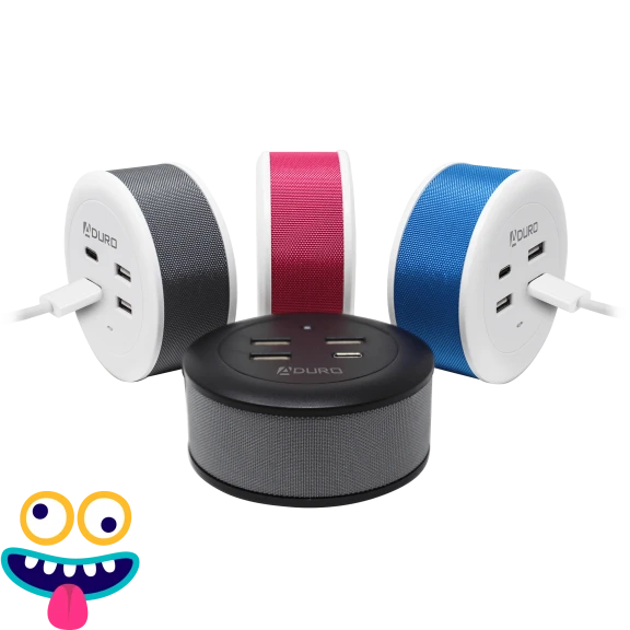 Aduro PowerUp Flair 4 Port USB Charging Station