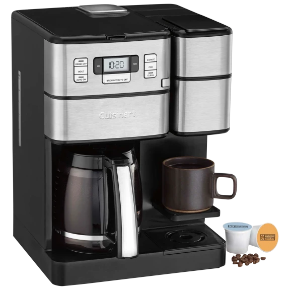 Cuisinart 12-Cup Coffee Center Grind & Brew Plus with Single-Serve Brewer