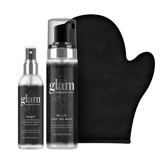 Glam Presenter's Choice Magic Self Tanning Water Kit with Application Mitt