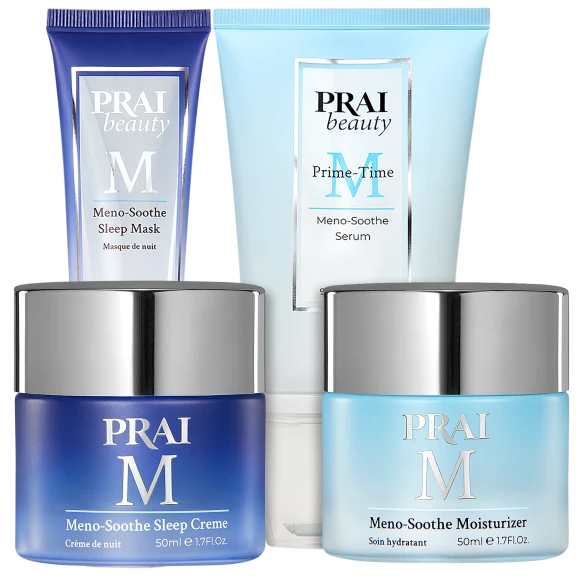 Prai Beauty Meno-Soothe 4-Piece Skincare Set