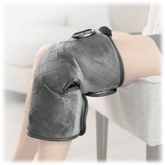 Sharper Image Calming Heat Therapeutic Massaging Knee Wrap