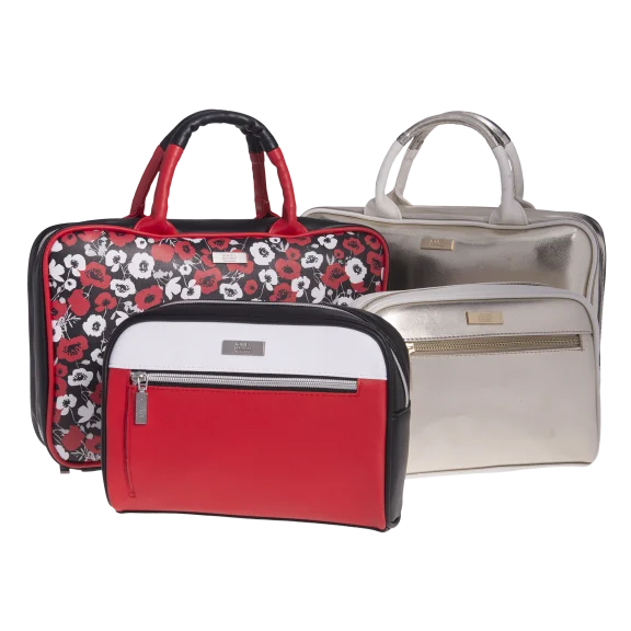 Jones New York 2-Piece Cosmetic Satchel Bundle