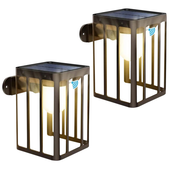 2-Pack: Elegant Outdoor Solar Light by 3P Experts