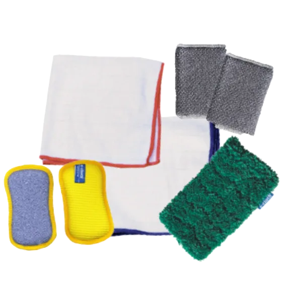 6-Piece e-cloth Kitchen Sink Top Bundle
