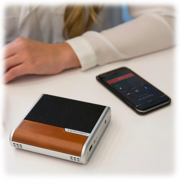Braven Bridge Bluetooth Conference Speaker with Dual Noise-Cancelling Mics