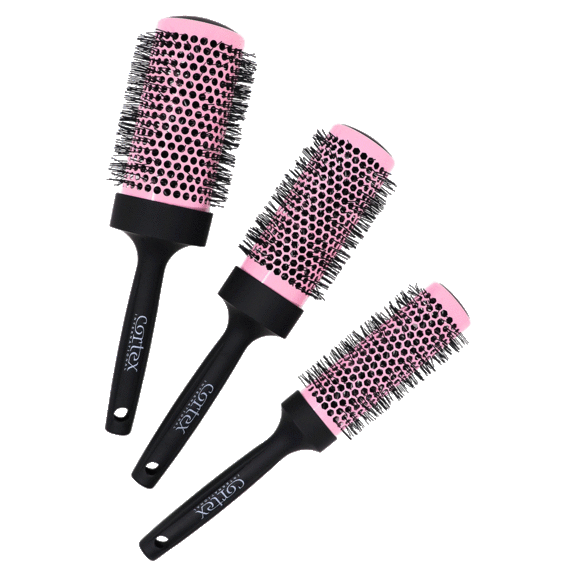 Cortex Beauty Round Ceramic Hair Brush Set