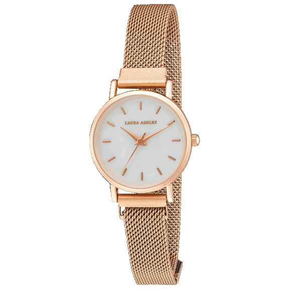 Laura Ashley Women's Sleek 29mm Mesh Magnet Bracelet Watch