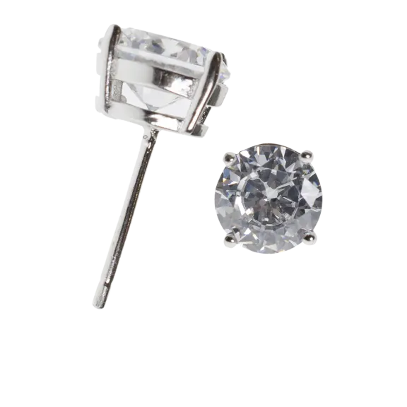 Jardin Jewelry Round Cut Stud Earrings