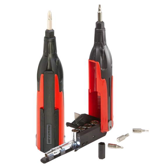 2-Pack: Retract-A-Bit Plus 16-in-1 Multi-Function Screwdriver