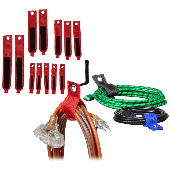 12-Pack: Bell + Howell Storage Wrap Cord Organizers