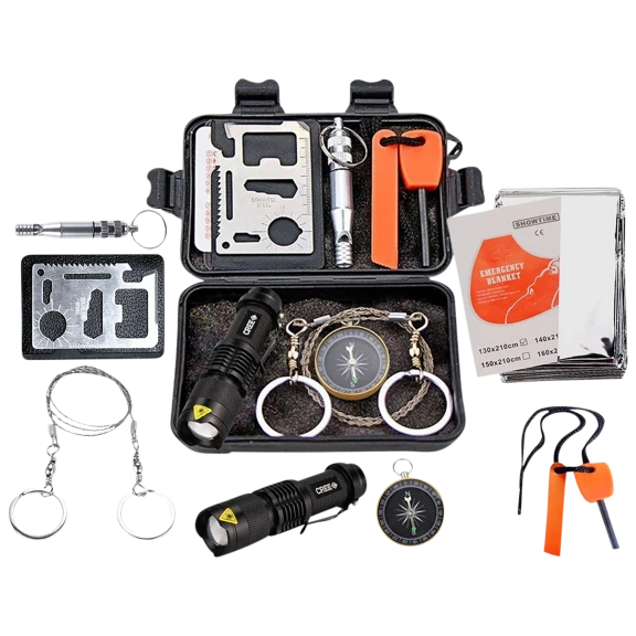 Seamless Outdoors 8-in-1 Outdoor Camping Survival Kits