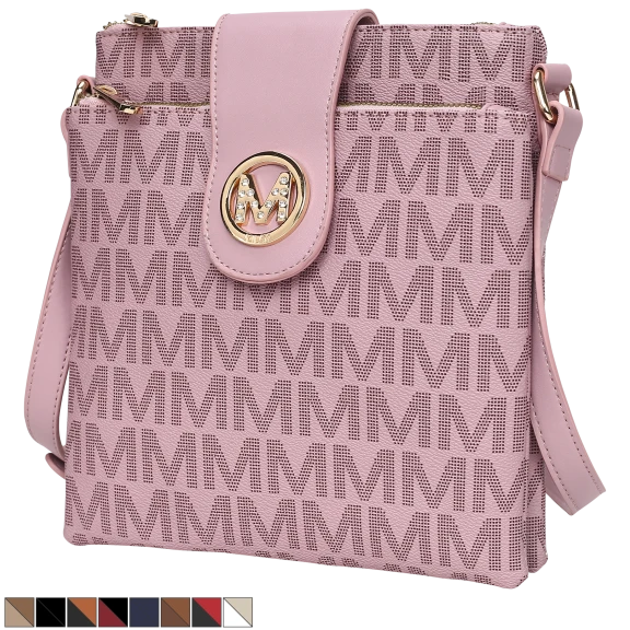 MKF Collection Siara M Signature Crossbody Handbag by Mia K