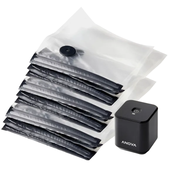 Anova Handheld Vacuum Sealer with 30 Resealable Bags