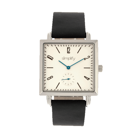 Simplify The 5000 Watch With Leather Band