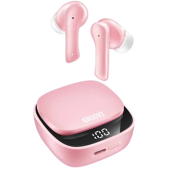 Groovz True Wireless Earbuds with Smart Charging Case