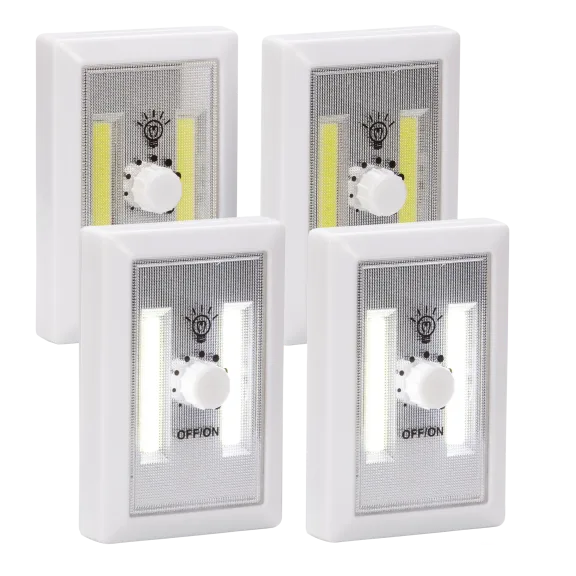 4-Pack: Wireless Dimmable LED Light Switches