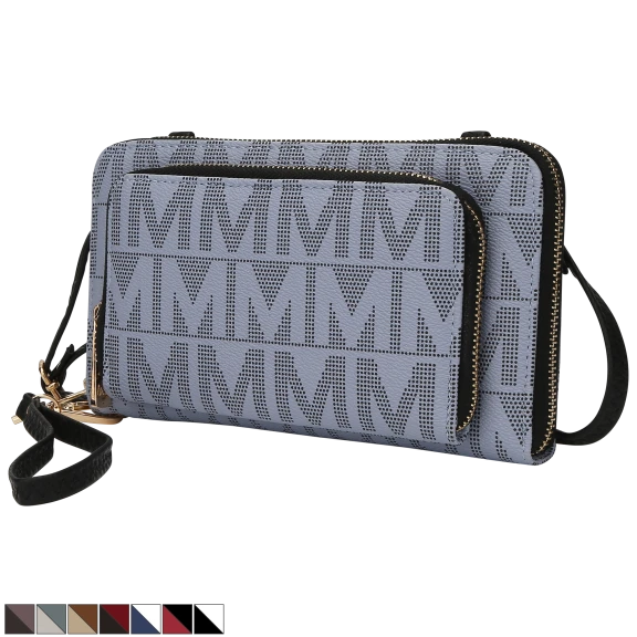 MKF Collection Dilma Wallet Crossbody Bag by Mia K