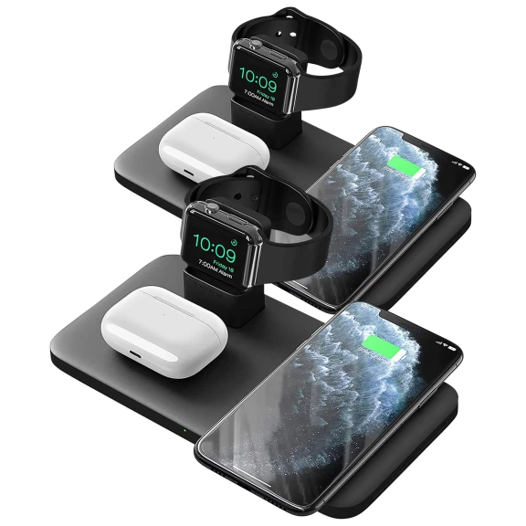 2-Pack: Seneo WaveMat 3-in-1 Wireless Charging Station