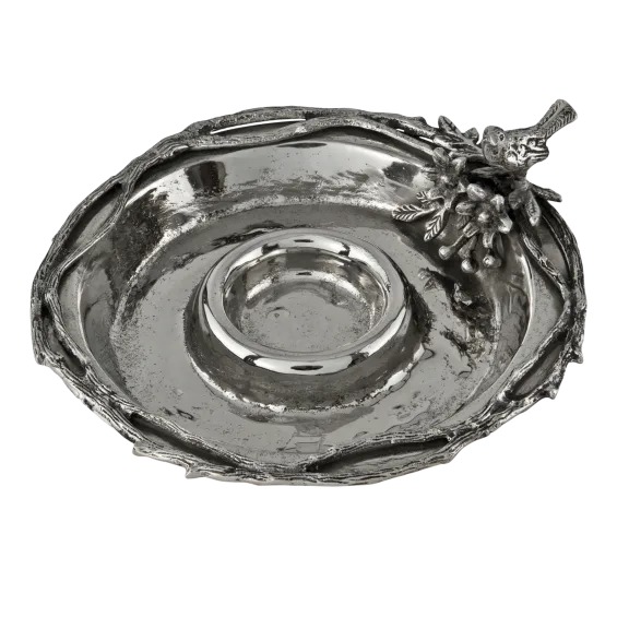 Star Home Designs Birds & Branches Chip and Dip Tray