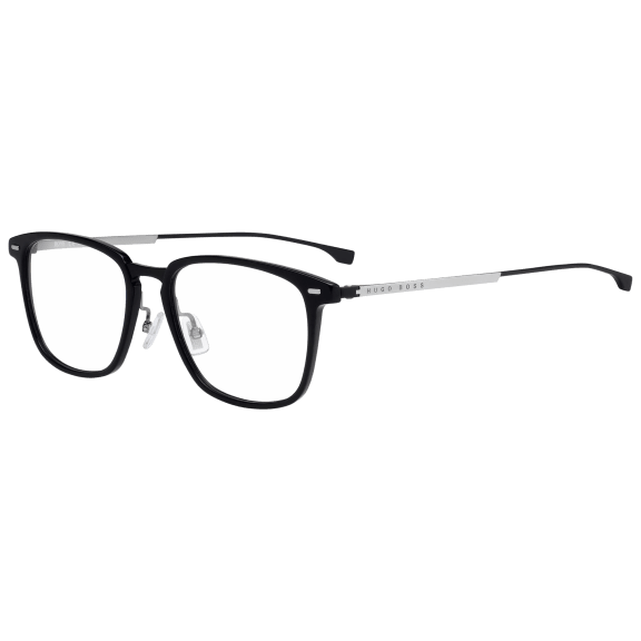 Hugo Boss Eyeglasses with Black Acetate/Metal Rectangular Frames-0975 807