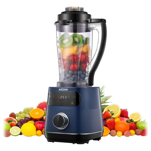 Aicook Professional 1200-Watt 9-Speed Blender with Touch Screen