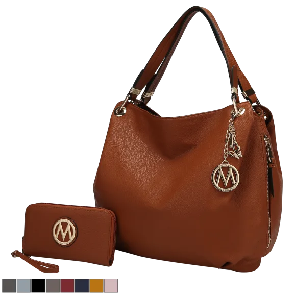 MKF Collection Fabienne Hobo Bag with Wallet by Mia K.