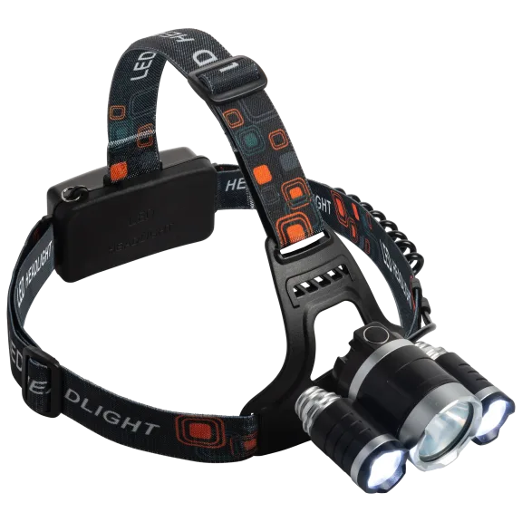 TacLight Triclops Adjustable & Rechargeable LED Headlamp