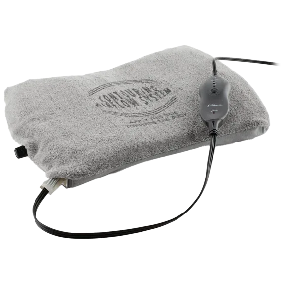 Sunbeam Back Contouring Self-Inflating Heating Pad with Lumbar Support