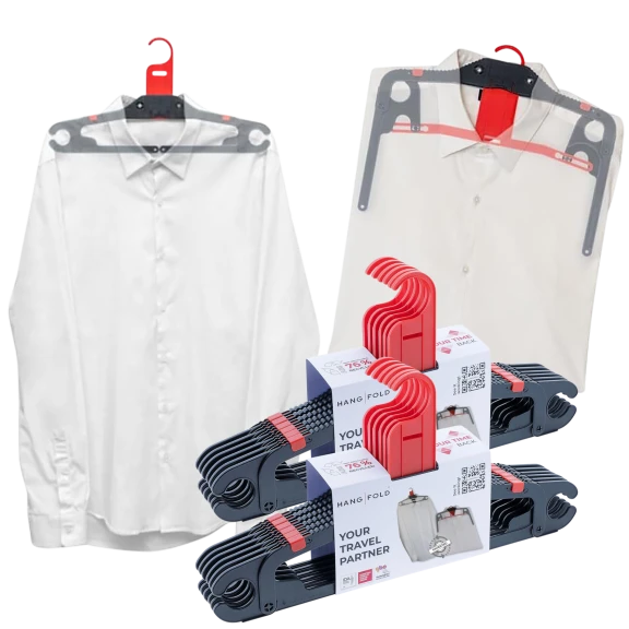 12-Pack: Hangfold Travel Hangers