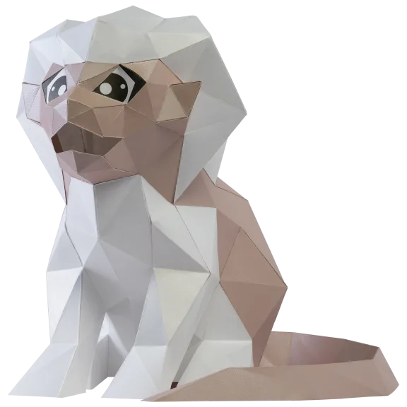 Papercraft World Tamarin Dual-Use Model