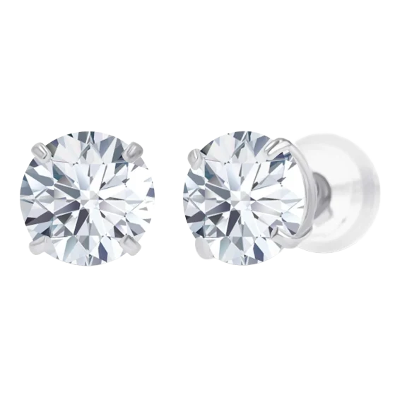The Classic Diamond Stud Earrings